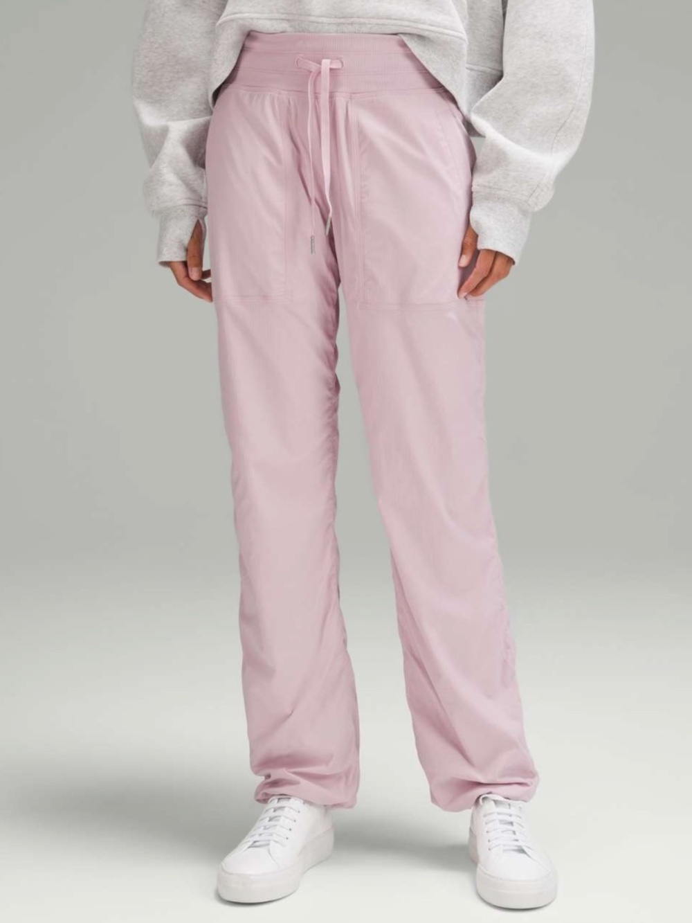 NWT Lululemon Dance Studio Mid-Rise Pant Regular Pink Peony Size 8